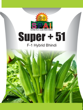 SUPER+51 Okra (Bhindi) Seeds